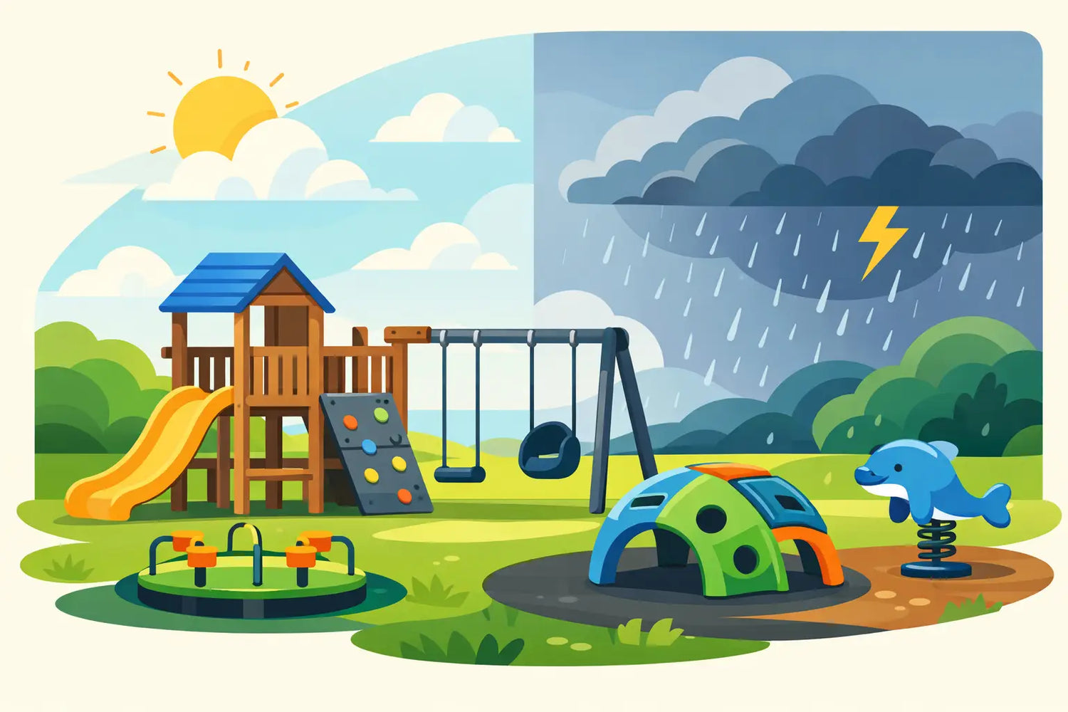 Weather Resistant Play Equipment That Lasts
