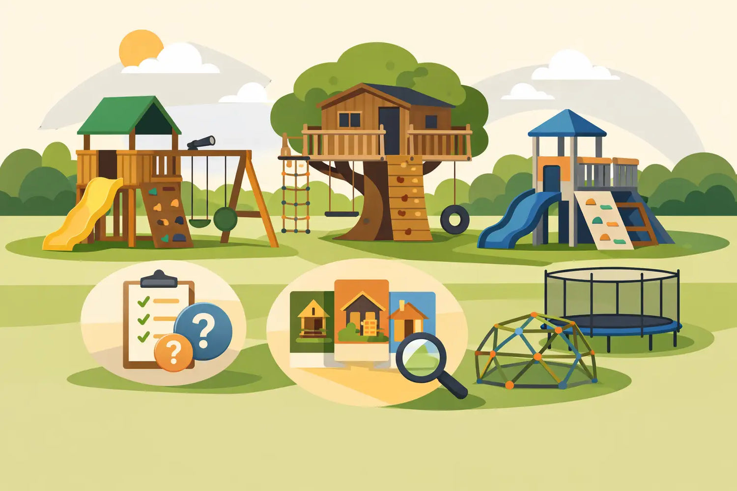 How to Choose Backyard Playset Options