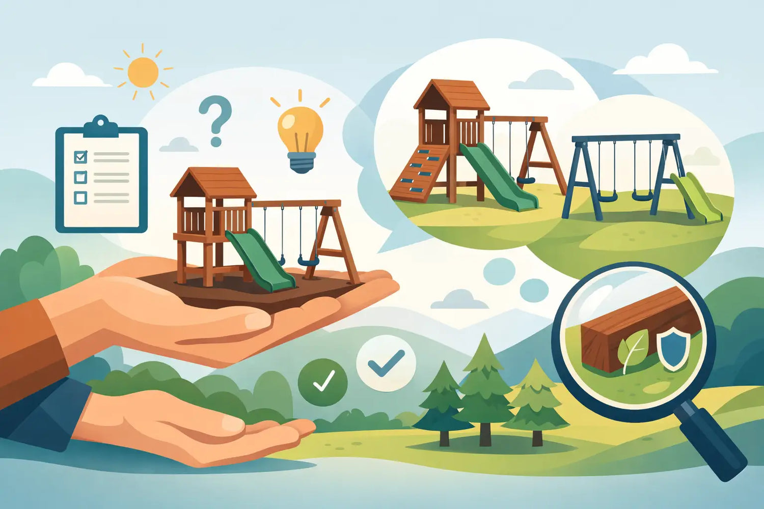 How to Choose a Swing Set That Lasts