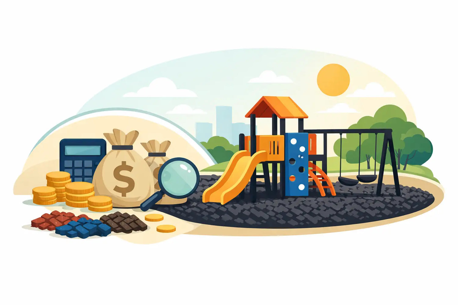 How Much Does Rubber Mulch Cost for Playgrounds?
