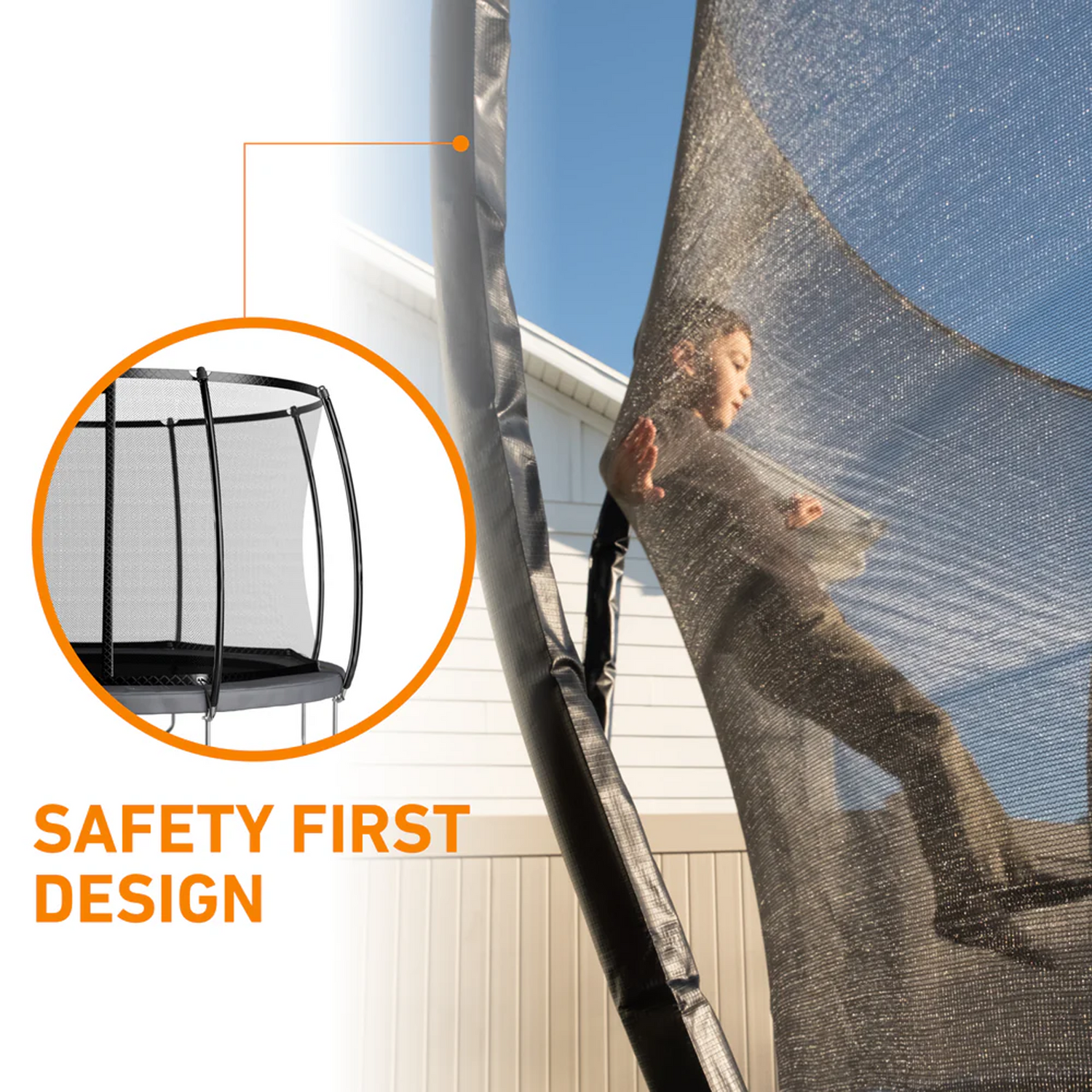 Round Pro-Line Avyna Above Ground Trampoline