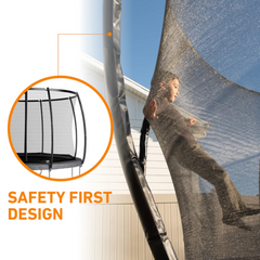 Round Pro-Line Avyna Above Ground Trampoline