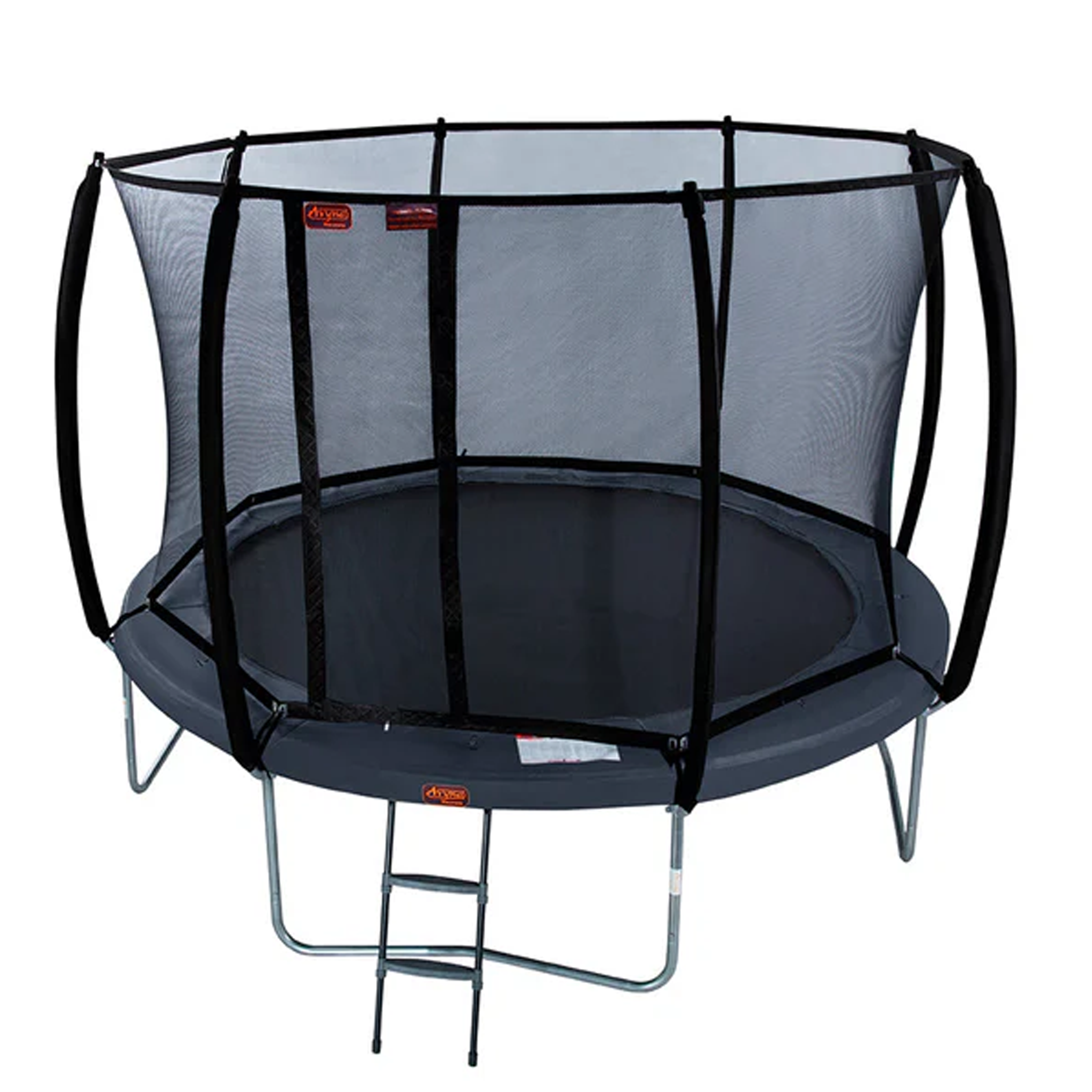 Round Pro-Line Avyna Above Ground Trampoline | Rainbow Play of NC