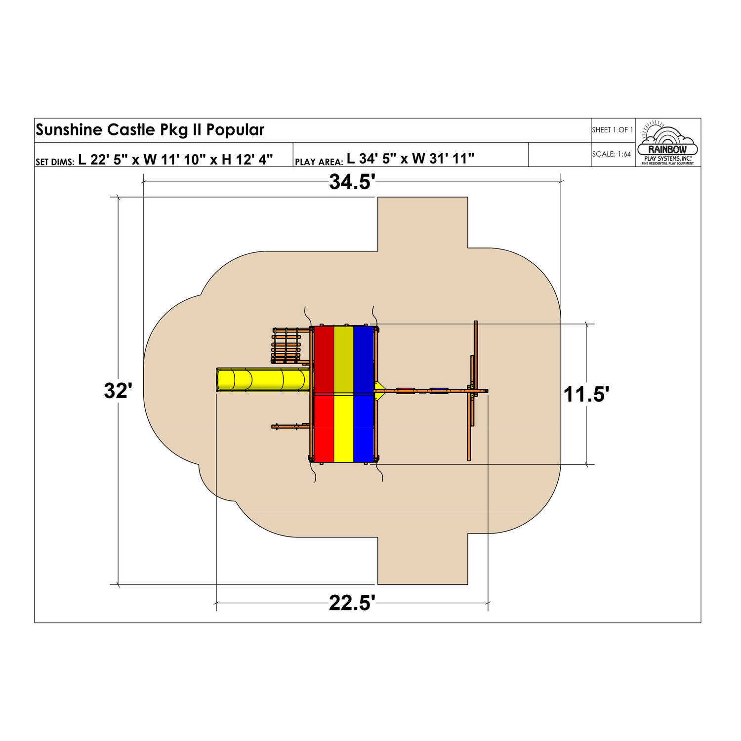 Sunshine Castle Pkg II Popular (13B)