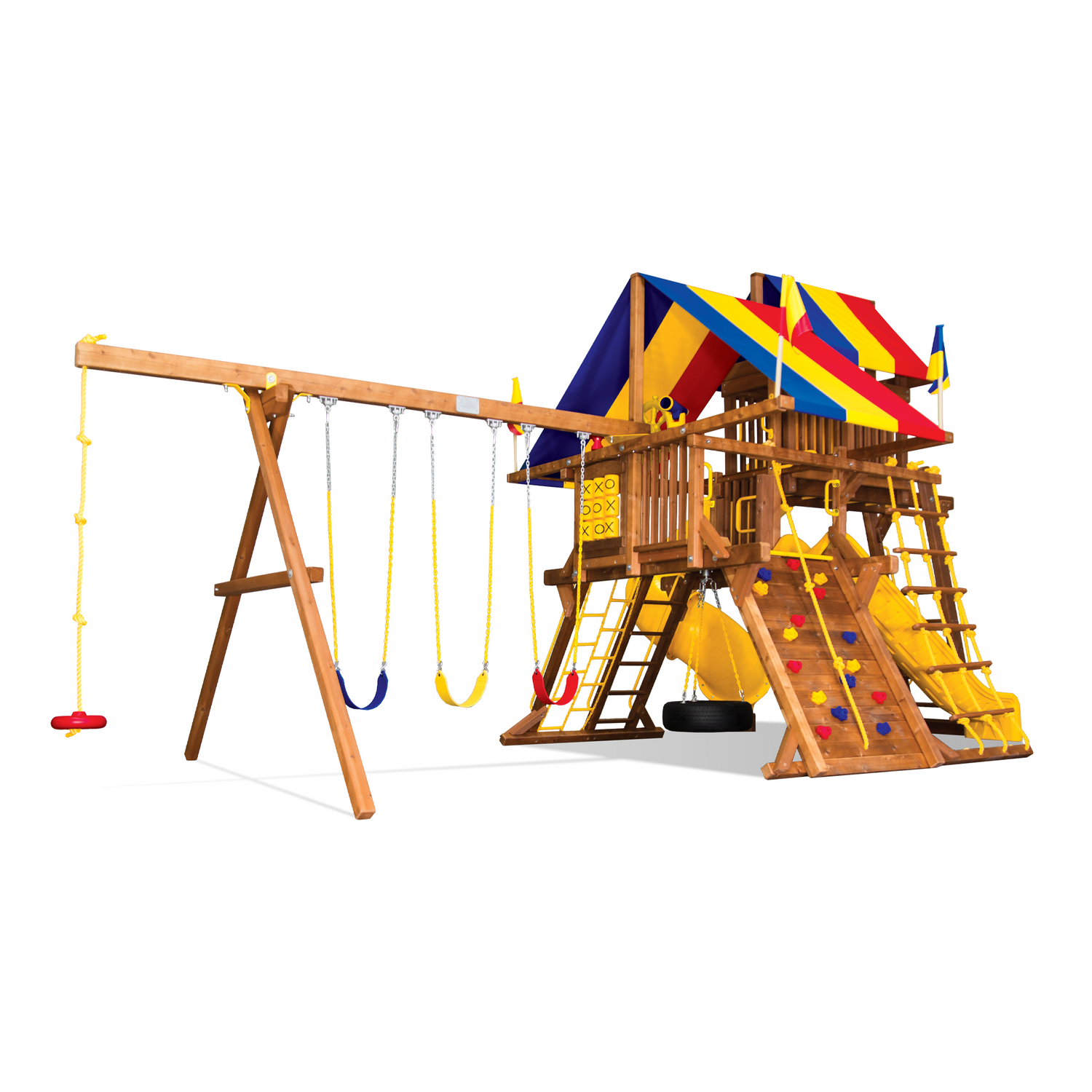 Sunshine Castle Pkg V with 270° Spiral Slide (15J)