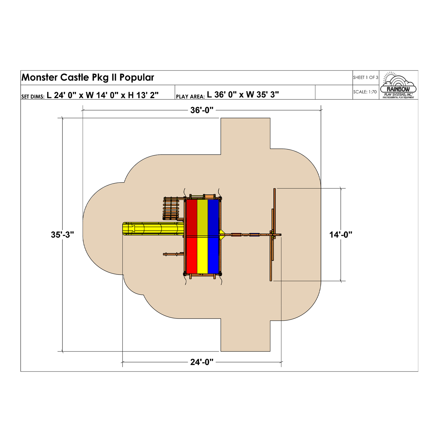 Monster Castle Pkg II Popular (21B)