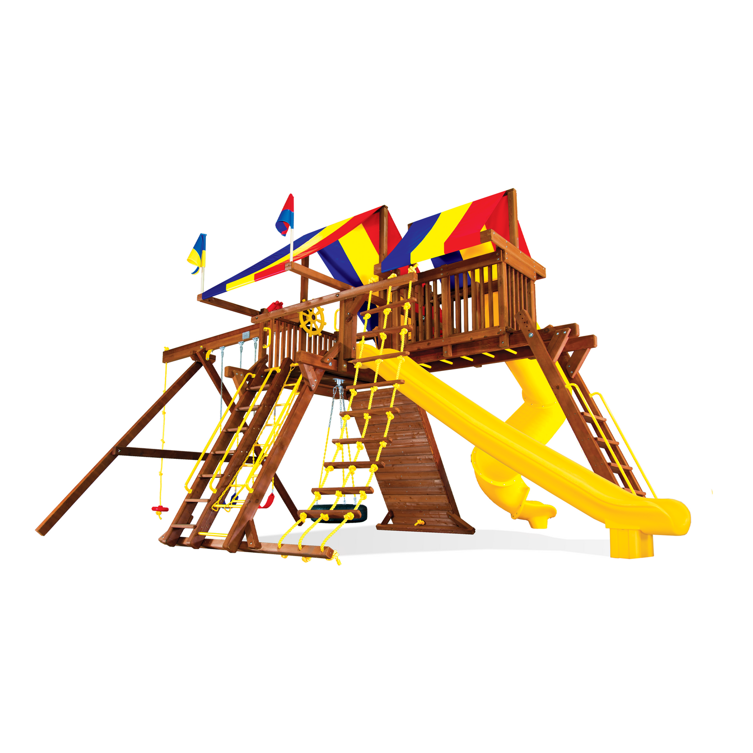 King Kong Castle Base Pkg V with 270° Spiral Slide (25E)