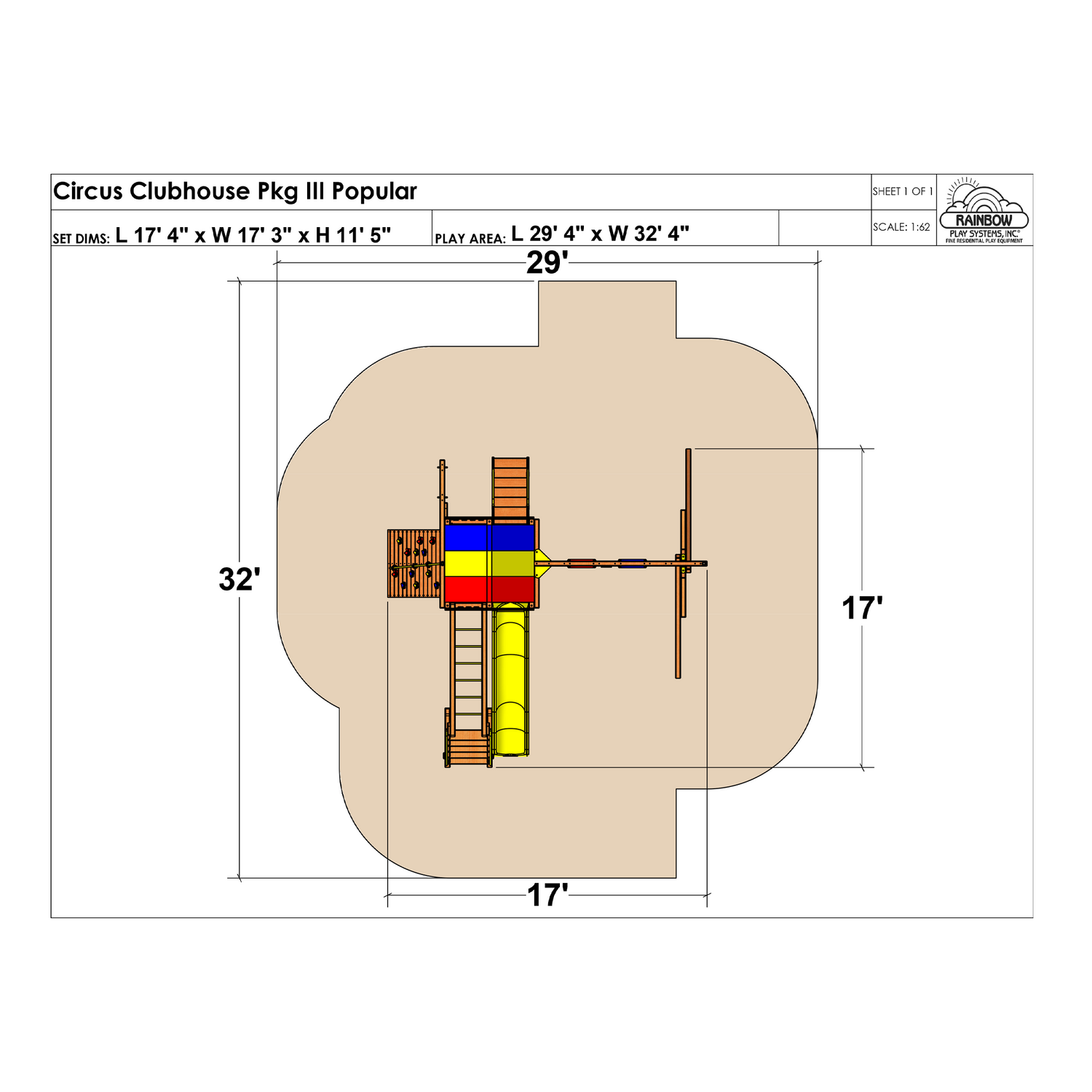 Circus Clubhouse Pkg III Popular (29E)