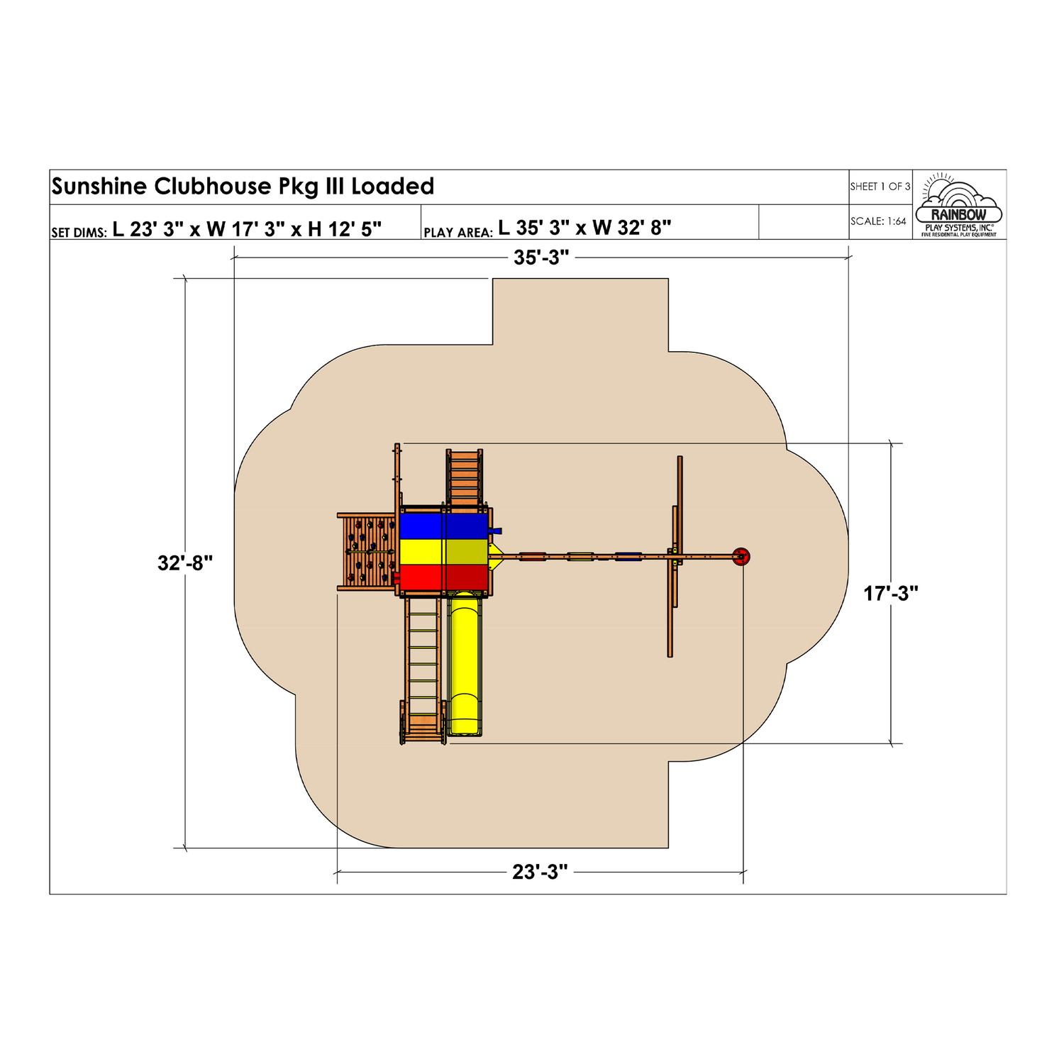 Sunshine Clubhouse Pkg III Loaded (35G)