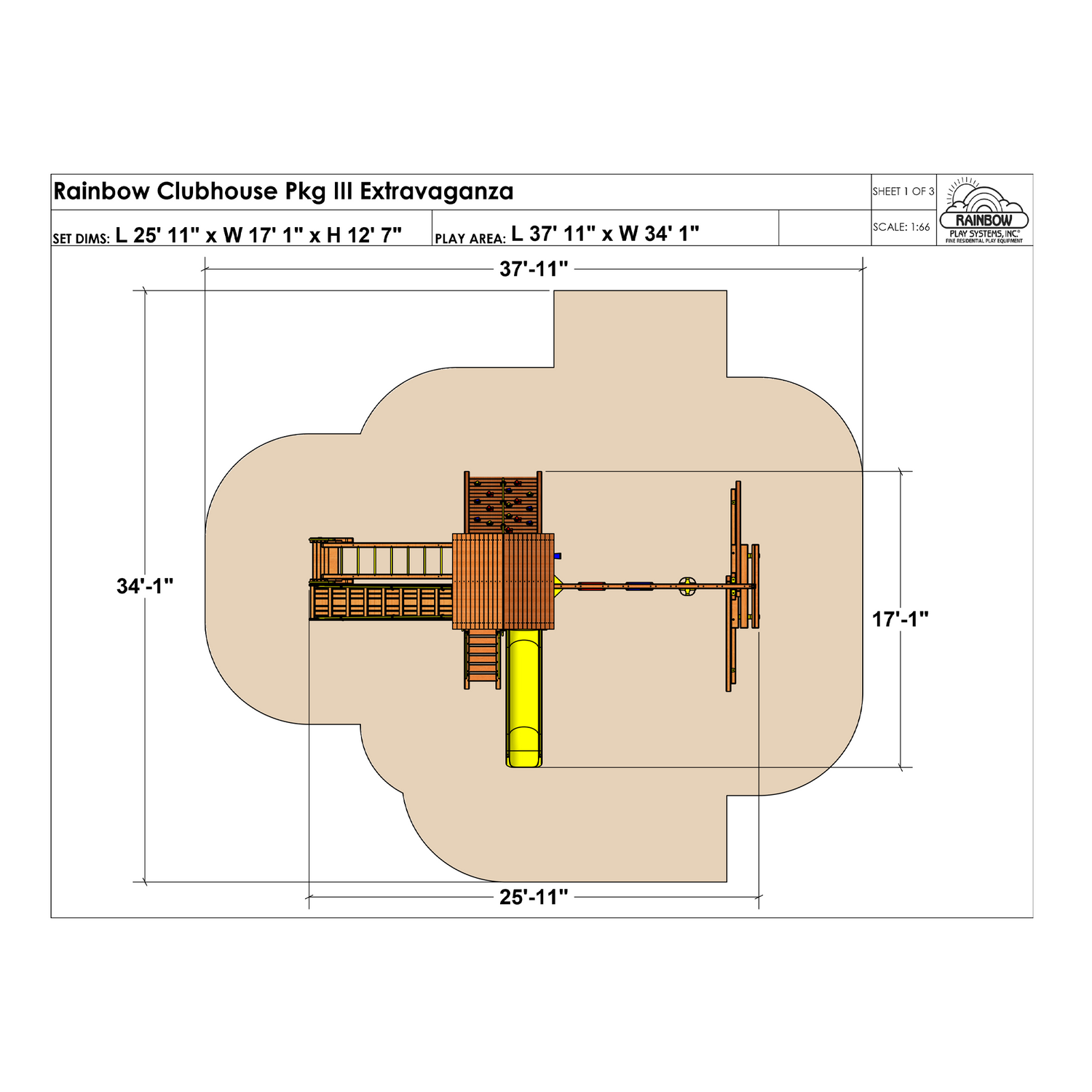 Rainbow Clubhouse Pkg III Extravaganza (37E)