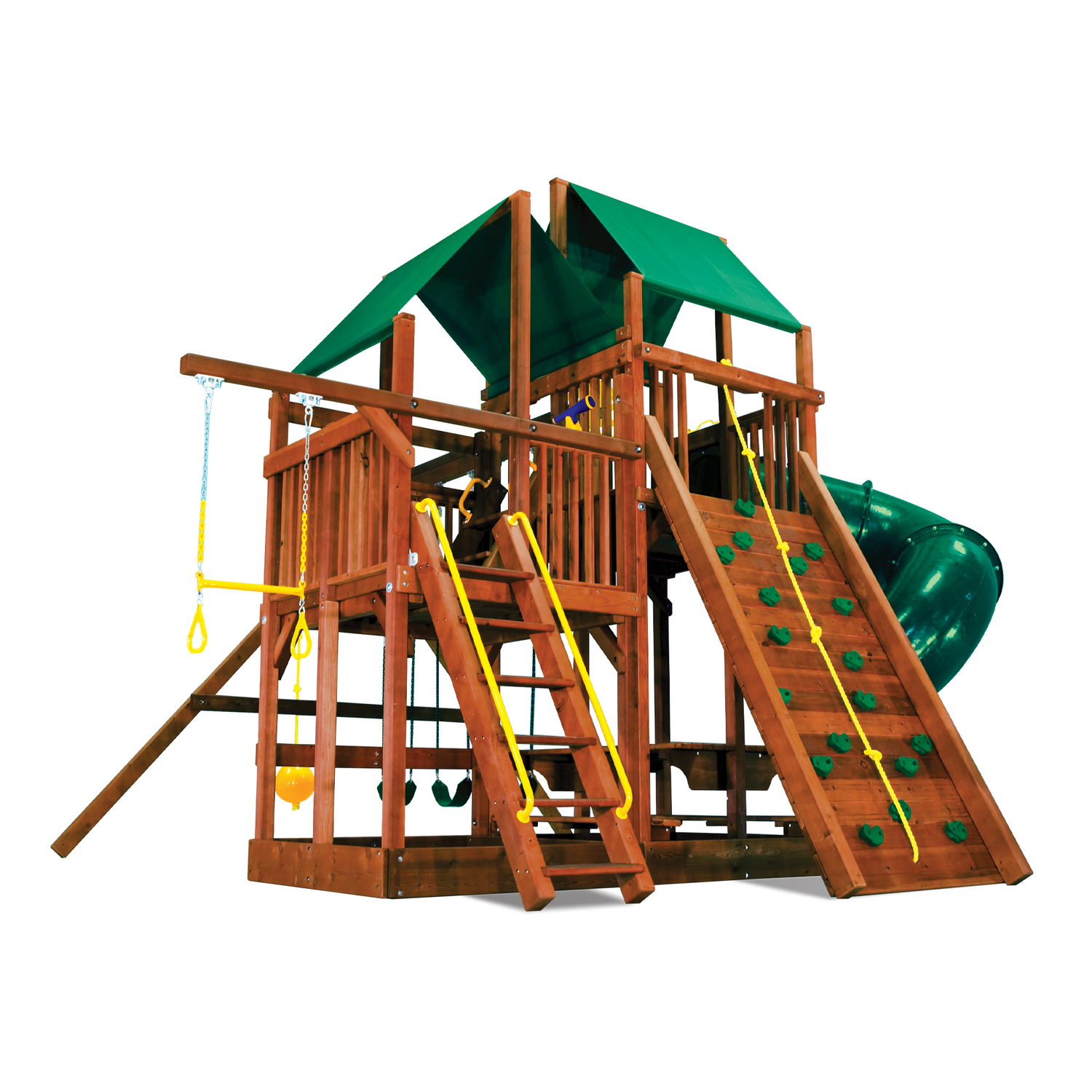 King Kong Clubhouse Pkg II with 360˚Spiral Slide (45B)