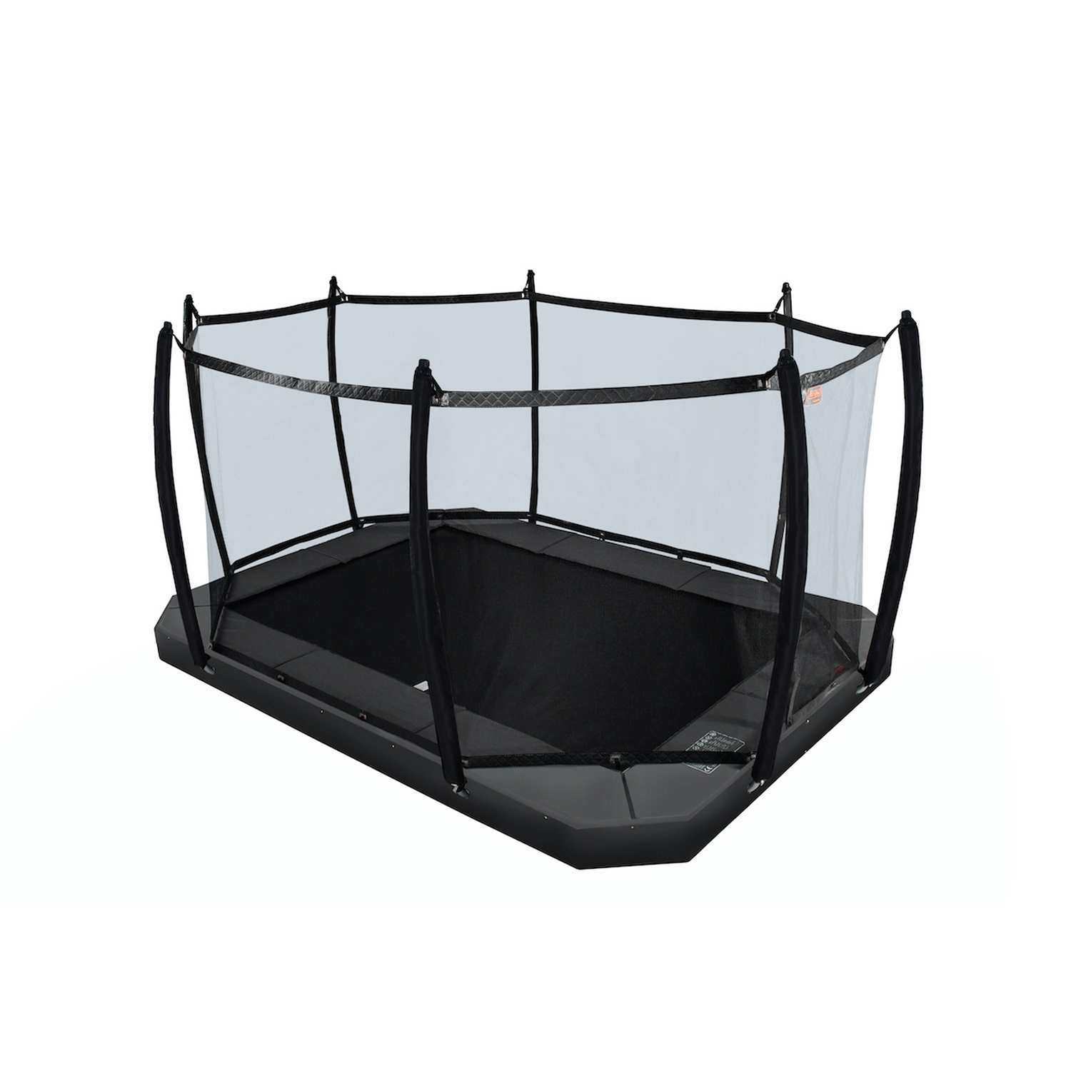 Rectangle Pro-Line Avyna In-Ground Trampoline - Rainbow Play of NC