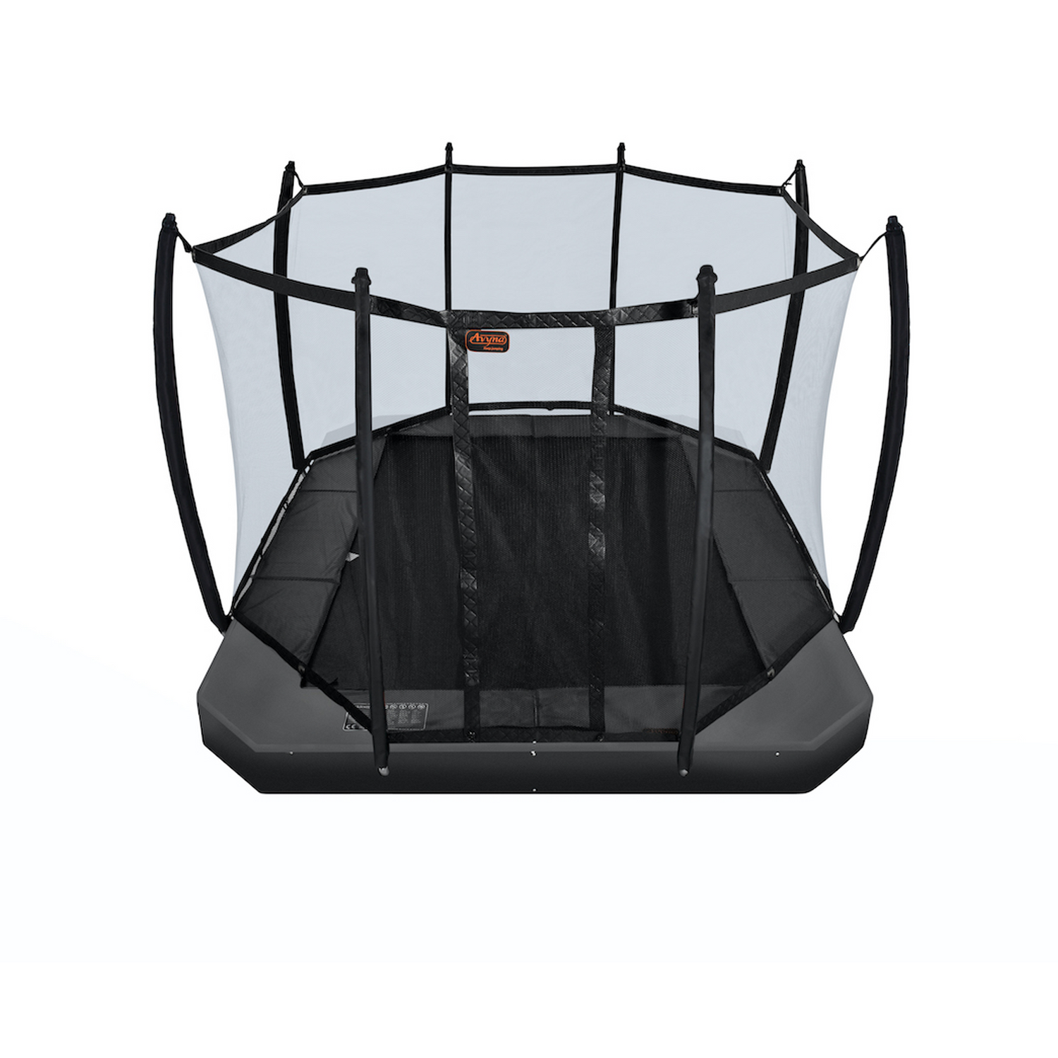 Rectangle Pro-Line Avyna In-Ground Trampoline - Rainbow Play of NC