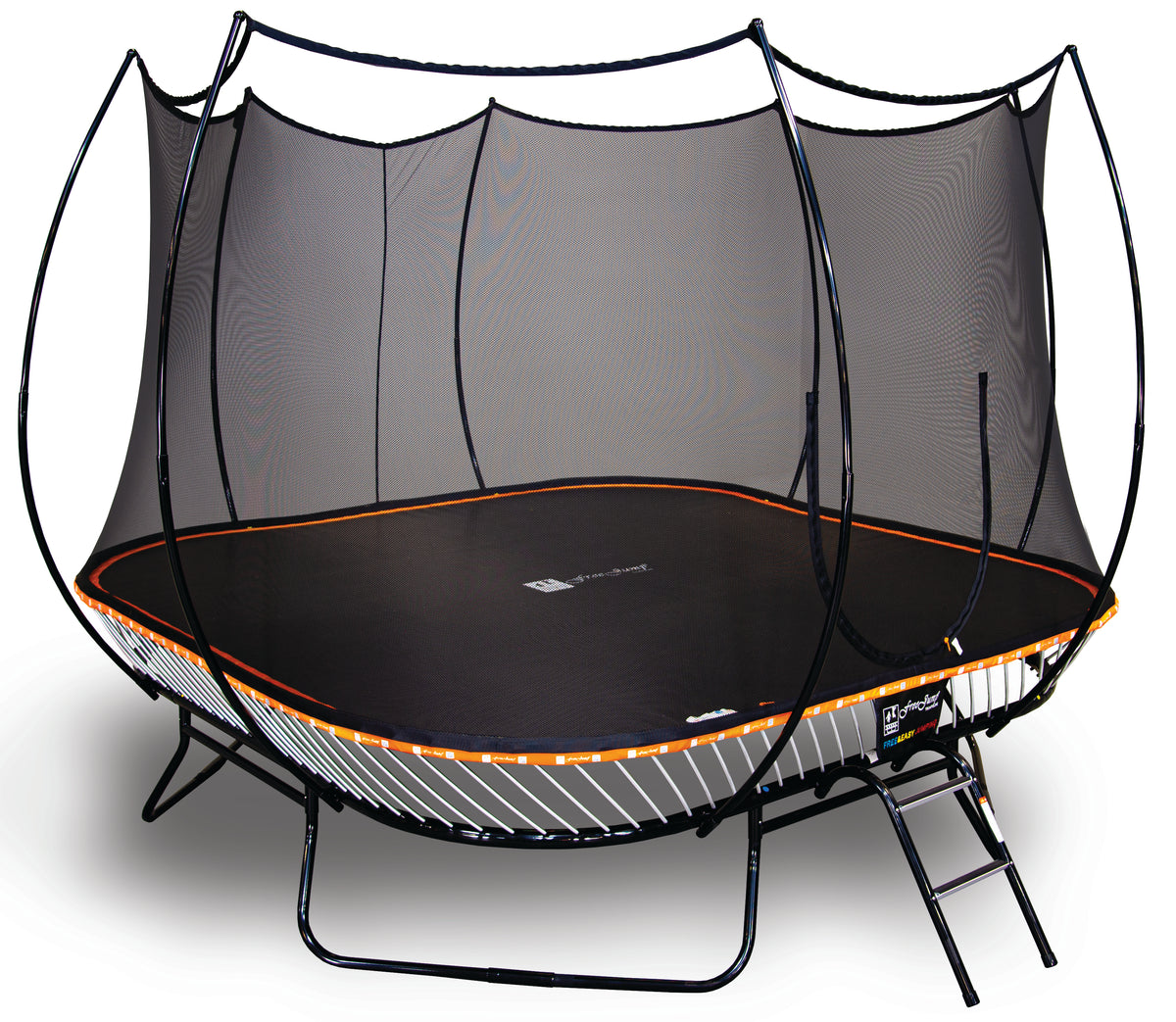 Free Jump Square Springless Trampoline
