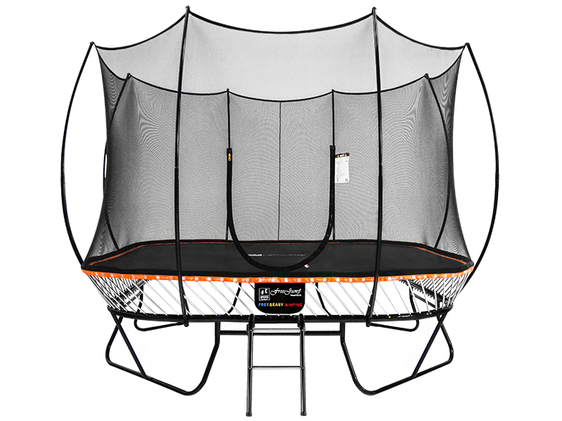 Free Jump Square Springless Trampoline