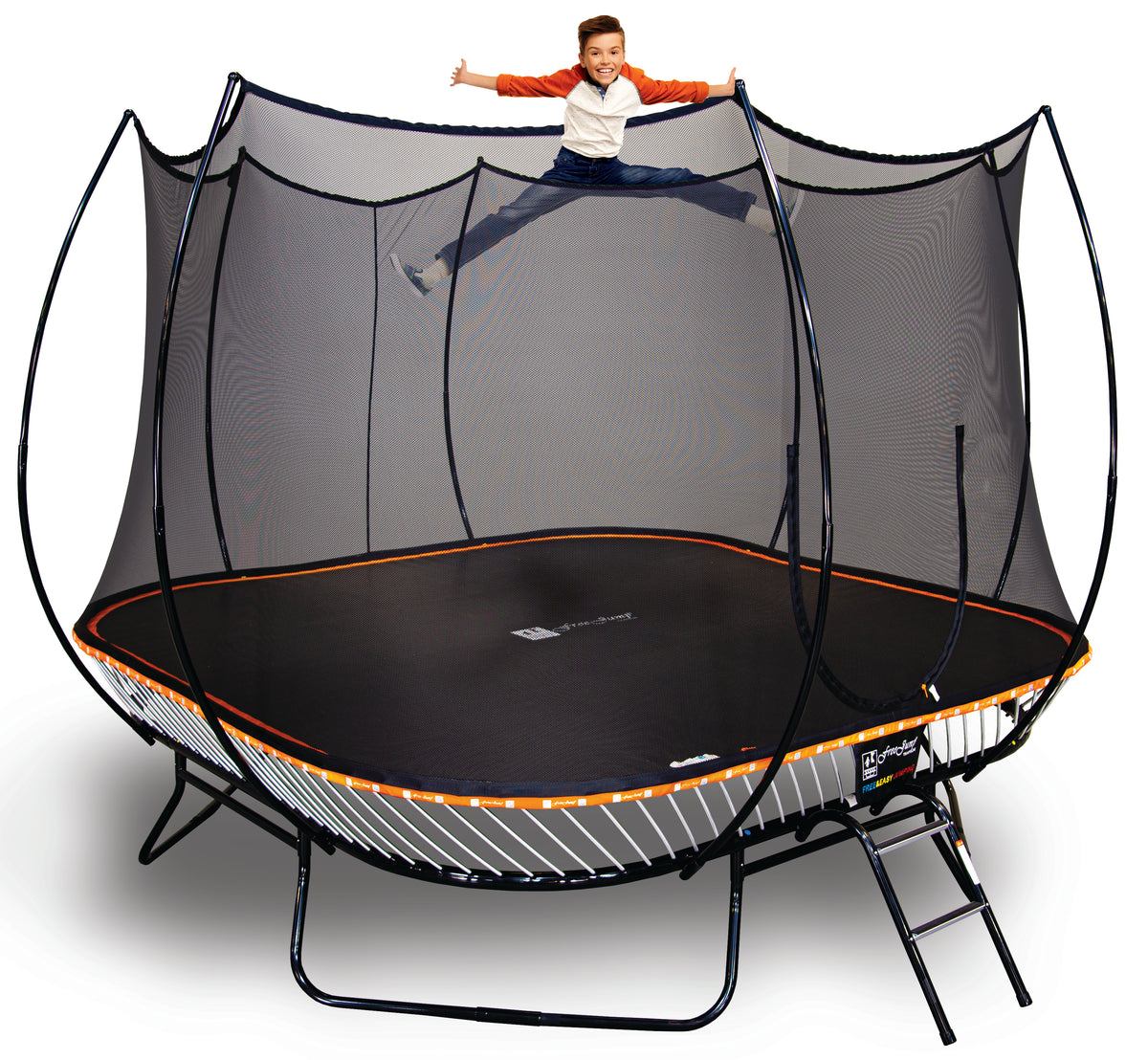 Free Jump Square Springless Trampoline
