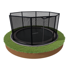 North Round In-ground Trampoline