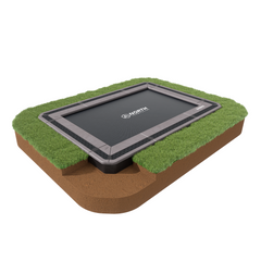 North Rectangle In-ground Trampoline - Rainbow Play of NC