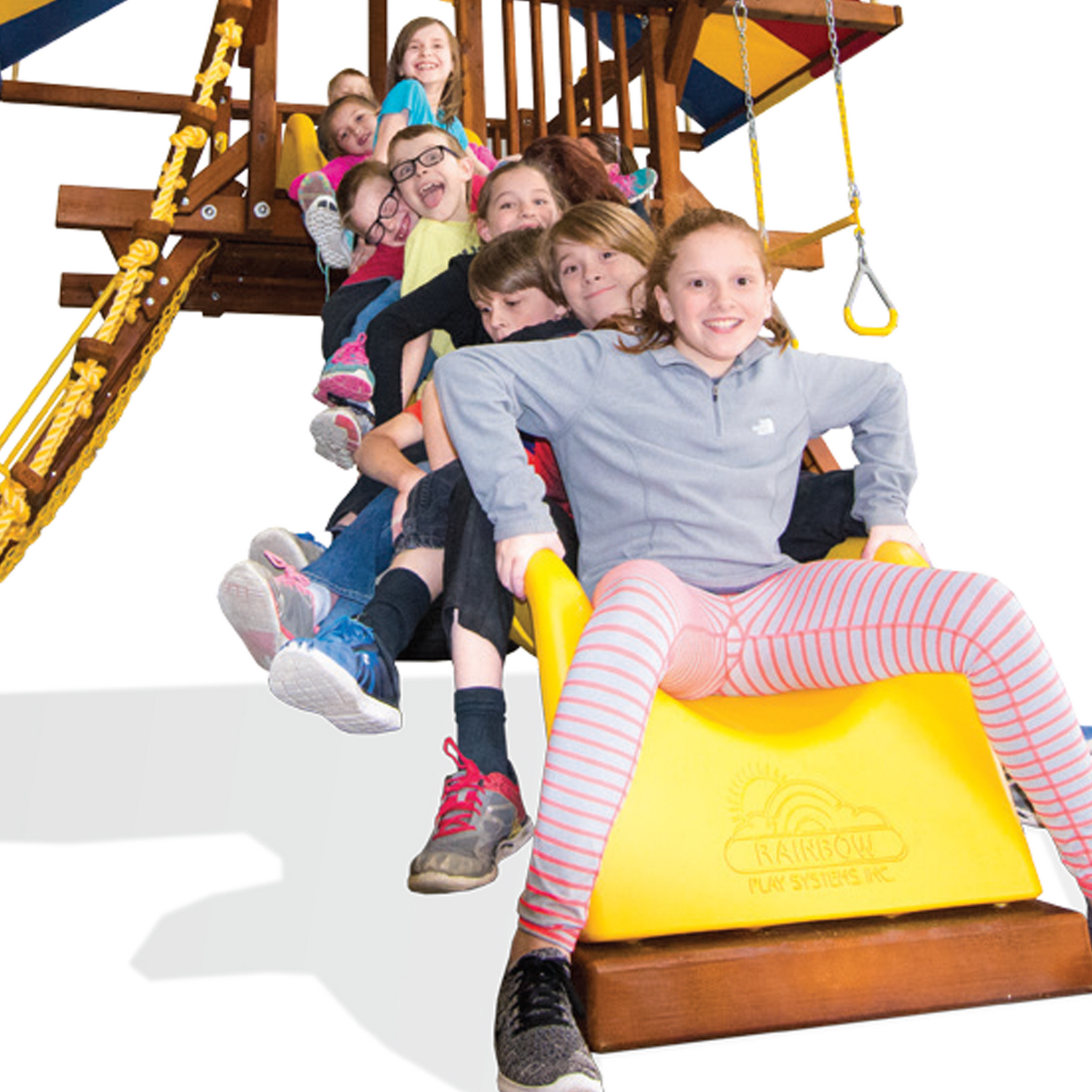 10′ Wave Slide Yellow