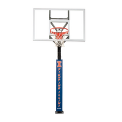 Collegiate Basketball Pole Pads - Rainbow Play of NC
