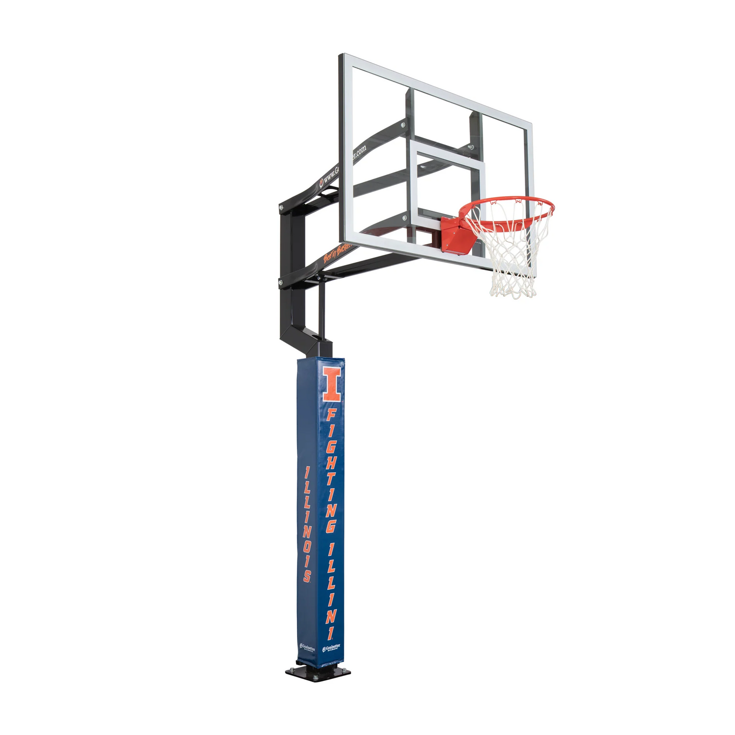 Collegiate Basketball Pole Pads - Rainbow Play of NC