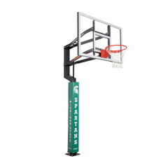 Collegiate Basketball Pole Pads - Rainbow Play of NC