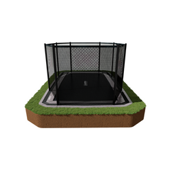 North Rectangle In-ground Trampoline - Rainbow Play of NC