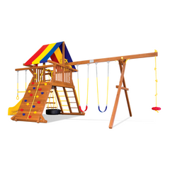 Circus Castle Pkg II Feature Model (8A) Playset - Rainbow Play of NC
