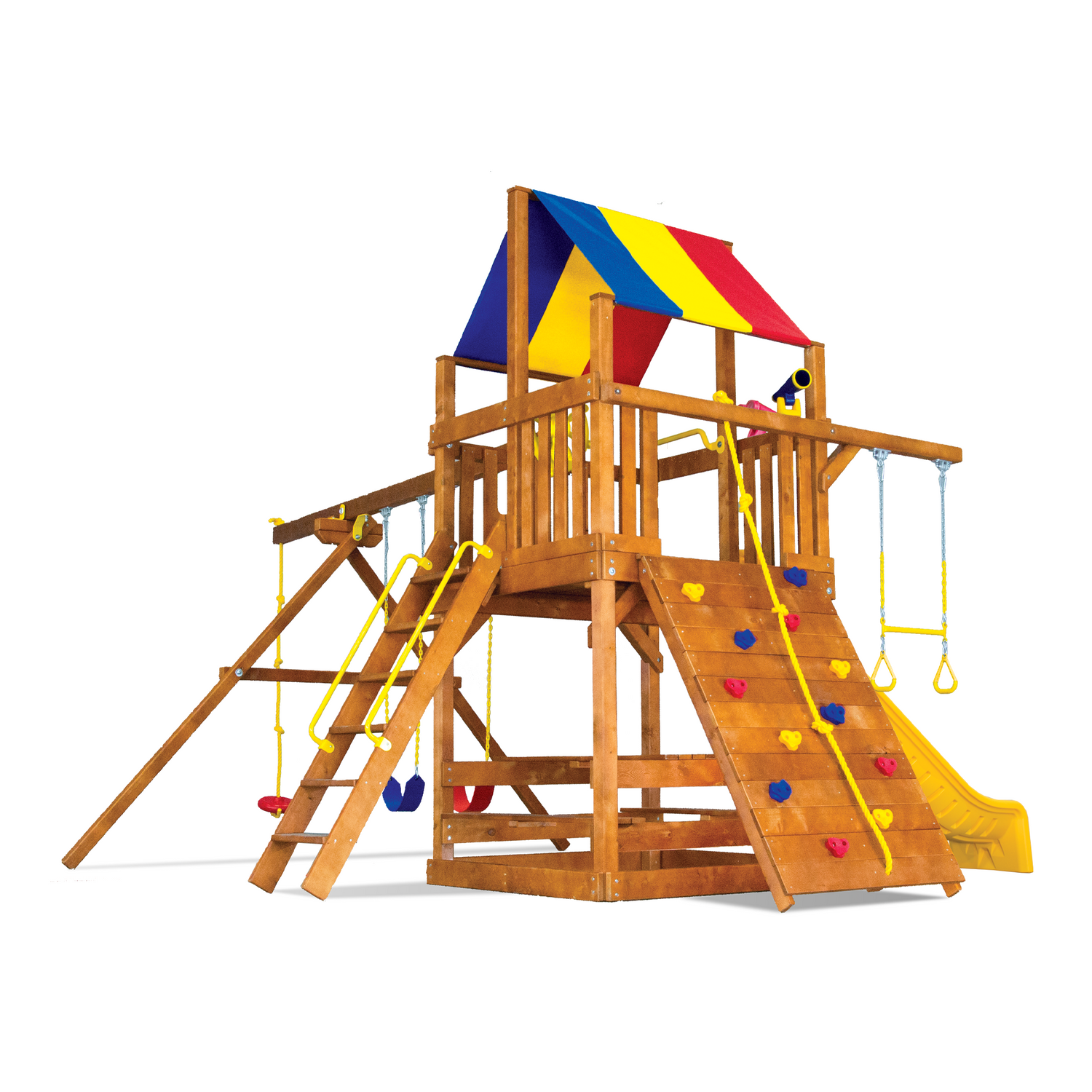 Circus Clubhouse Pkg II Feature Model (28A) Playset - Rainbow Play of NC