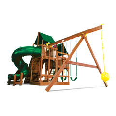 King Kong Clubhouse Pkg II with 360˚Spiral Slide (45B) - Rainbow Play of NC
