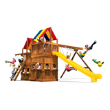 King Kong Clubhouse Pkg II with Playhouse (45C) - Rainbow Play of NC
