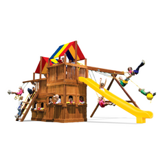 King Kong Clubhouse Pkg II with Playhouse (45C) - Rainbow Play of NC
