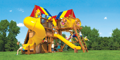 King Kong Clubhouse Pkg IV with Crazy Gizmos (46F) - Rainbow Play of NC