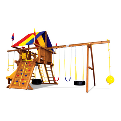 Rainbow Super Castle Pkg II Maxed Out (17E) - Rainbow Play of NC