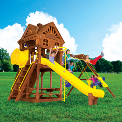 Rainbow Clubhouse Pkg II with Specialty Features (37C) - Rainbow Play of NC