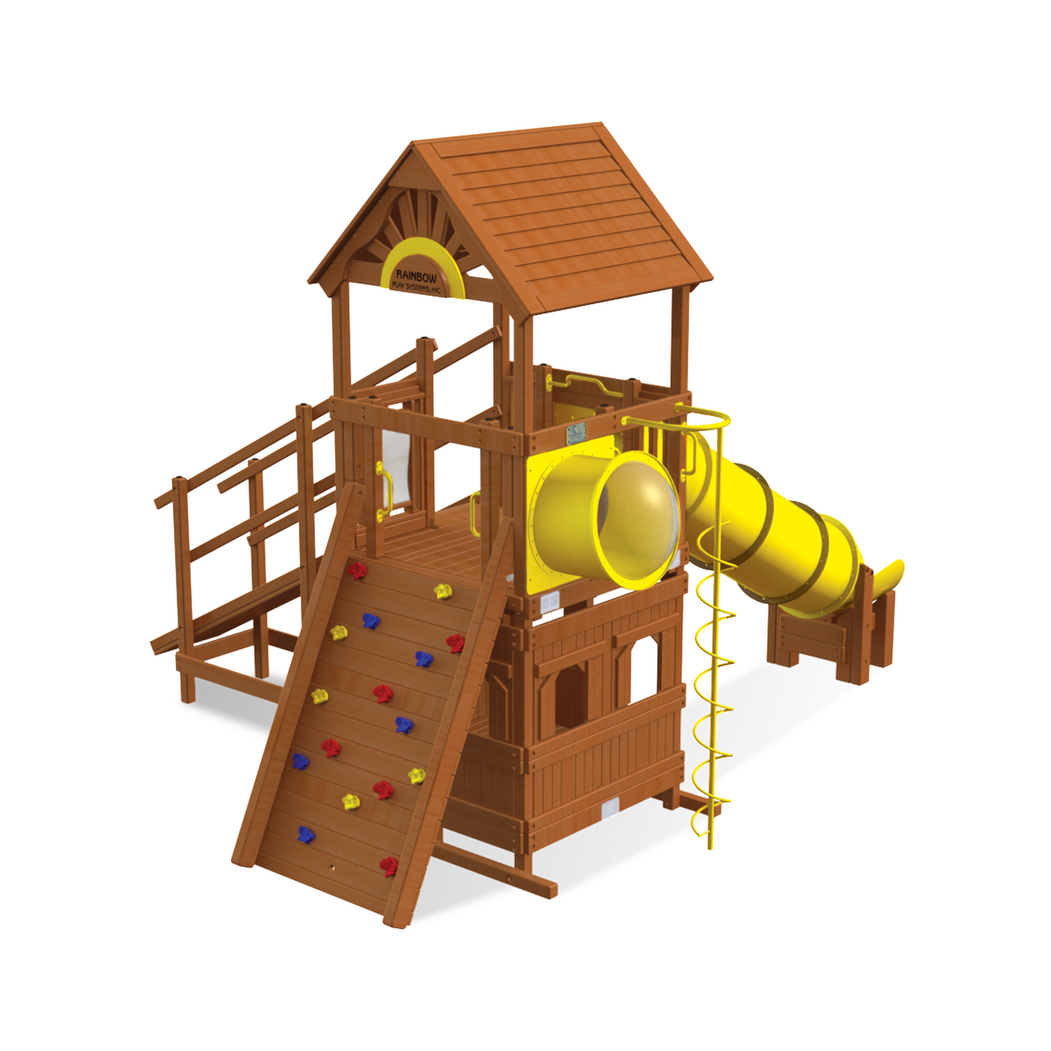 Rainbow Play Village Design 104 (15) - Rainbow Play of NC