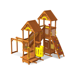Rainbow Play Village Design 401 (22) - Rainbow Play of NC