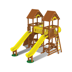 Rainbow Play Village Design 404 (25) - Rainbow Play of NC