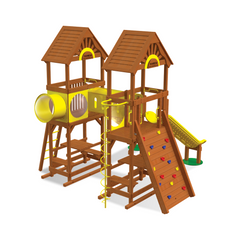 Rainbow Play Village Design 404 (25) - Rainbow Play of NC