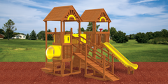 Rainbow Play Village Design 604 (36) - Rainbow Play of NC
