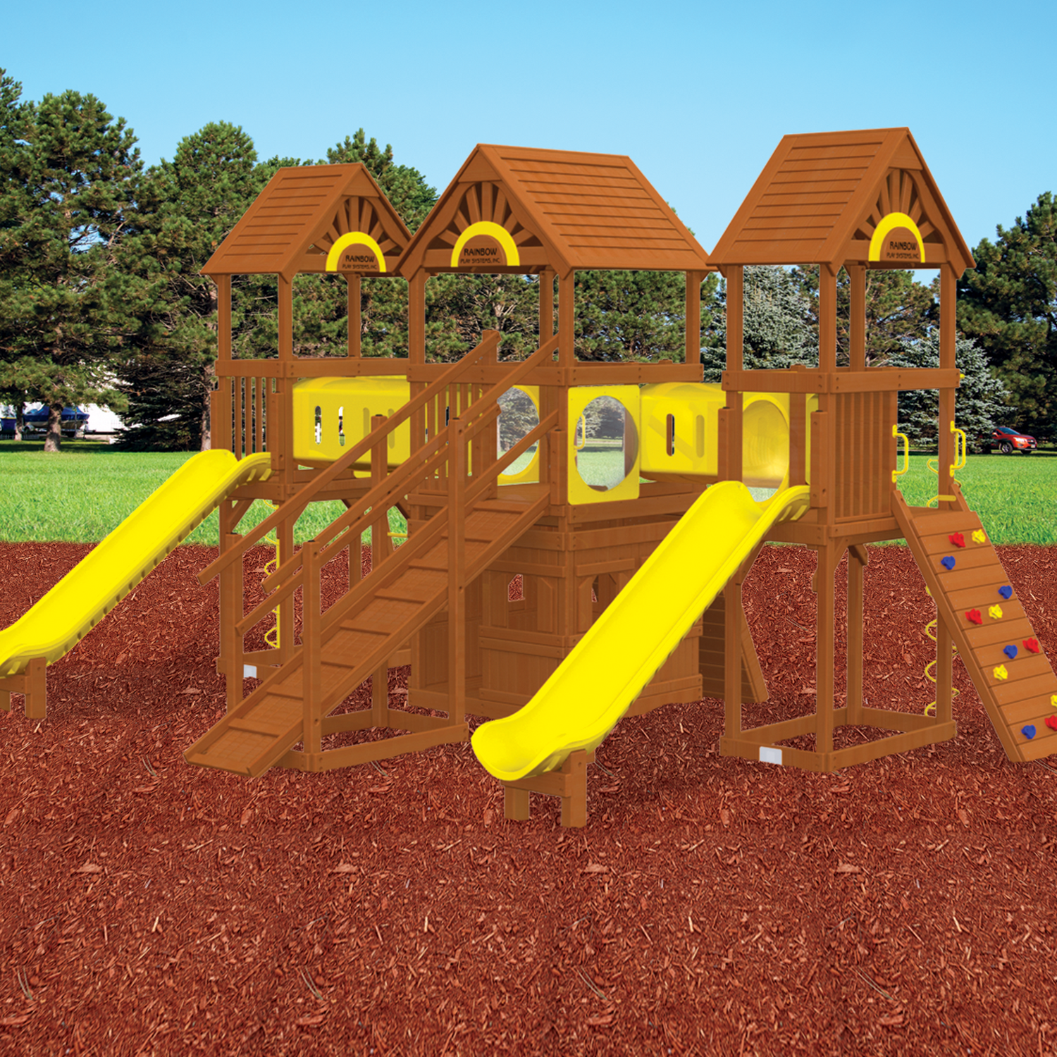 Rainbow Play Village Design 802 (41) - Rainbow Play of NC