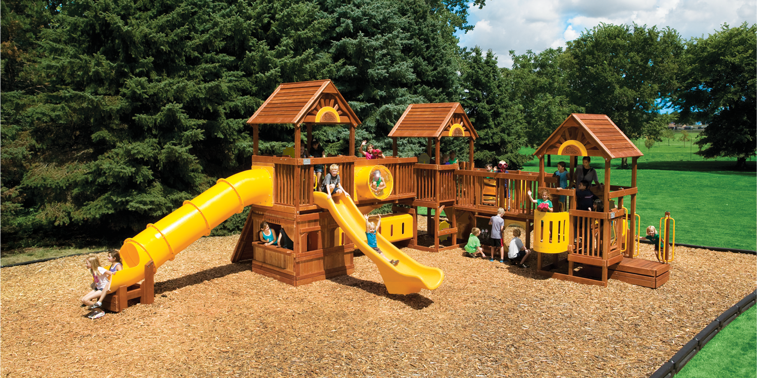 Rainbow Play Village Design C (8) - Rainbow Play of NC