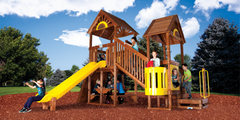 Rainbow Play Village Design D (9) - Rainbow Play of NC