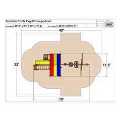 Sunshine Castle Pkg III Smorgasbord (15H) - Rainbow Play of NC