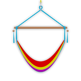 Multi Color Hammock Swing - Rainbow Play of NC