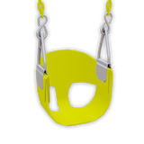 Yellow Commercial Toddler Half Bucket Swing - Rainbow Play of NC