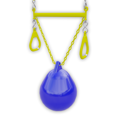 Trapeze Combo Swing with Buoy Ball - Rainbow Play of NC