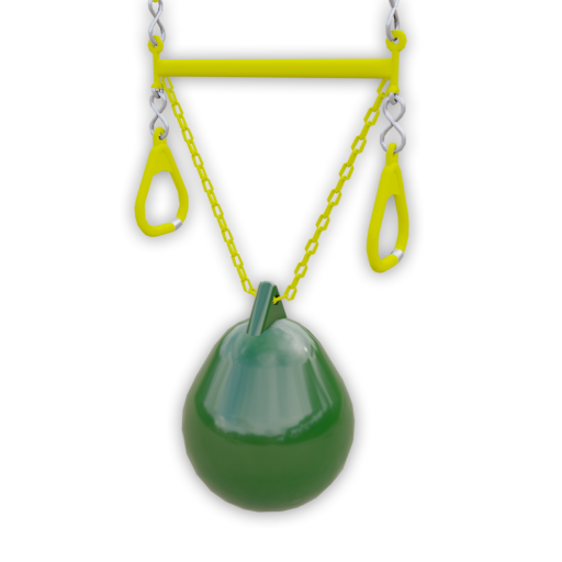 Trapeze Combo Swing with Buoy Ball - Rainbow Play of NC