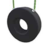 2 Chain Tire Swing - Rainbow Play of NC